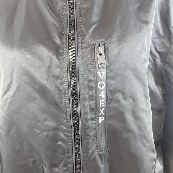 Mens Express Yourself Reversible Full Zip Jacket Coat XL 16 Black Yellow VO4EXP - Picture 10 of 12